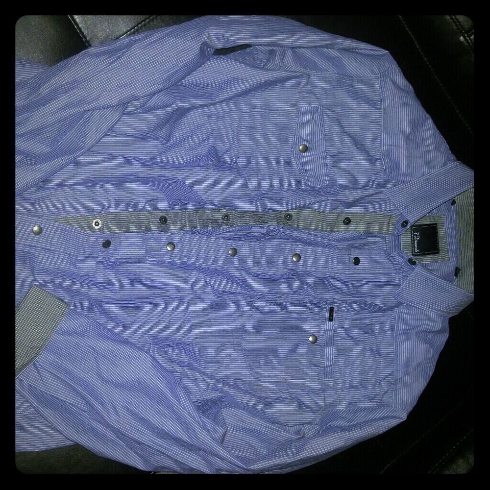 Men's 7 diamonds button down